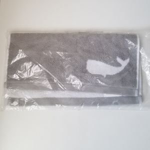 Pottery Barn Whale Jacquard Washcloth Towel